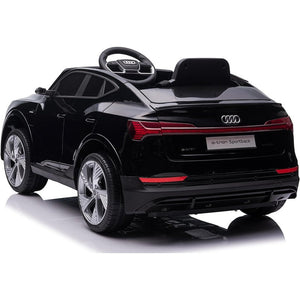 Macchina Elettrica per Bambini Licenza Audi e-Tron Sportback 12V Telecomando e Lettore Mp3 Nero