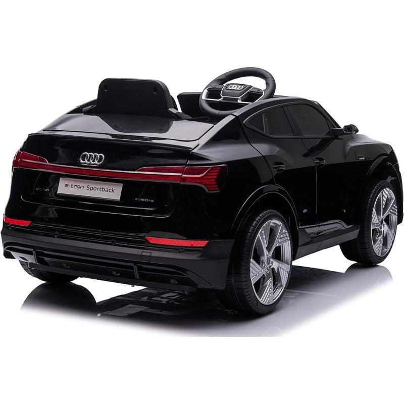 Macchina Elettrica per Bambini Licenza Audi e-Tron Sportback 12V Telecomando e Lettore Mp3 Nero