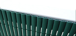 Tappetino Frangivista per Recinzione (AxL) 90 x 300 cm Schermo protettivo in PVC - Verde [neu.haus]