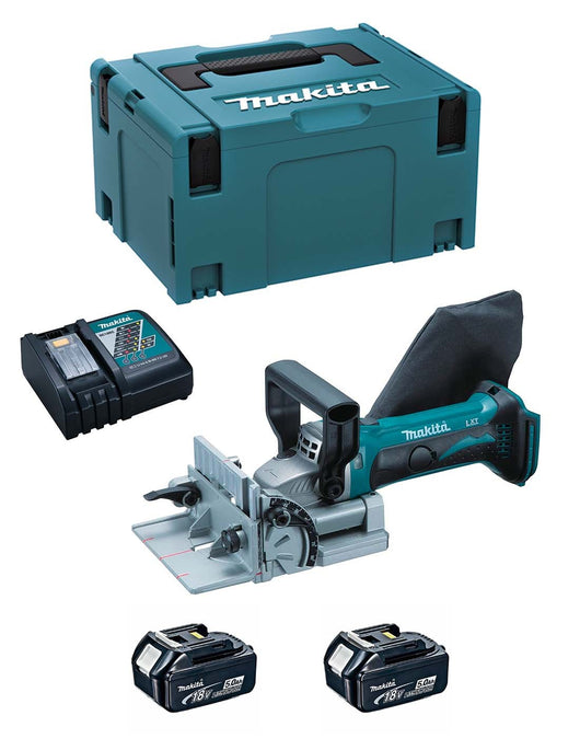 Makita  dpj180rtj fresa per scanalature a batt. 0088381813990