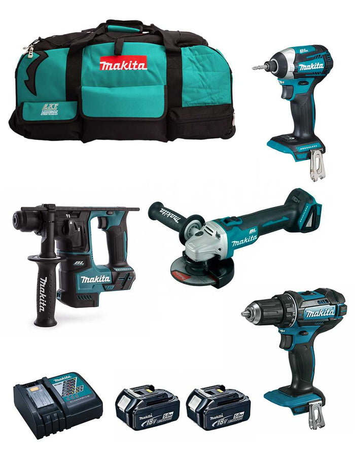 Makita  kit 18v msb4p2a (dhr171 + dga504 + ddf482.. 8435587904120