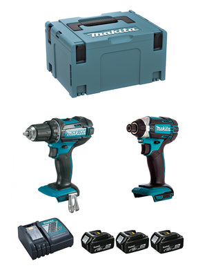 Makita  kit dlx2127mj1 (ddf482 + dtd152 + 3 x 4,0.. 0088381813709