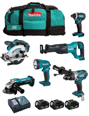 Makita  kit dlx6104mx1 (dhp458 + dtd152 + dga452 +.. 0088381730860