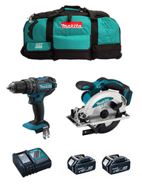 Makita  kit mk203 (dhp482 + dss610 + 2 x 5,0 ah +.. 8435587916161