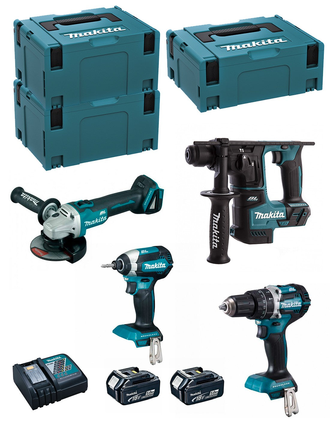 Makita  kit mk405rtj (dhr171 + dhp484 + dtd153 +.. 8435587921288