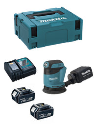 Makita levigatrice orbitale  dbo180rtj (2 x 5,0 ah.. 0088381694827