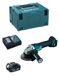 Makita mini-smerigliatrice  dga504rtj1 (1 x 5,0 ah.. 0659436002128