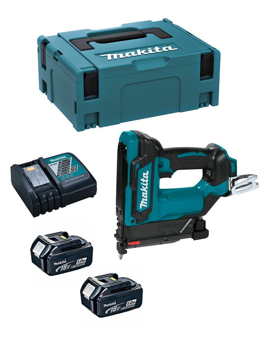 Makita spillatrice  dpt353rtj (2 x 5,0 ah + dc18rc.. 0088381835473