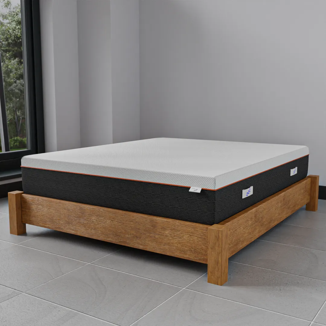 Materasso Singolo Memory foam 80x190, Triplo Strato Stretch, Memory Gel anti-stress, con 7 zone di comfort, ortopedico, "Maragià"