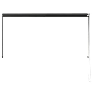 [pro.tec] Tenda da sole a parete con catenella - Paravento, parasole - 300 x 120 cm - Grigio