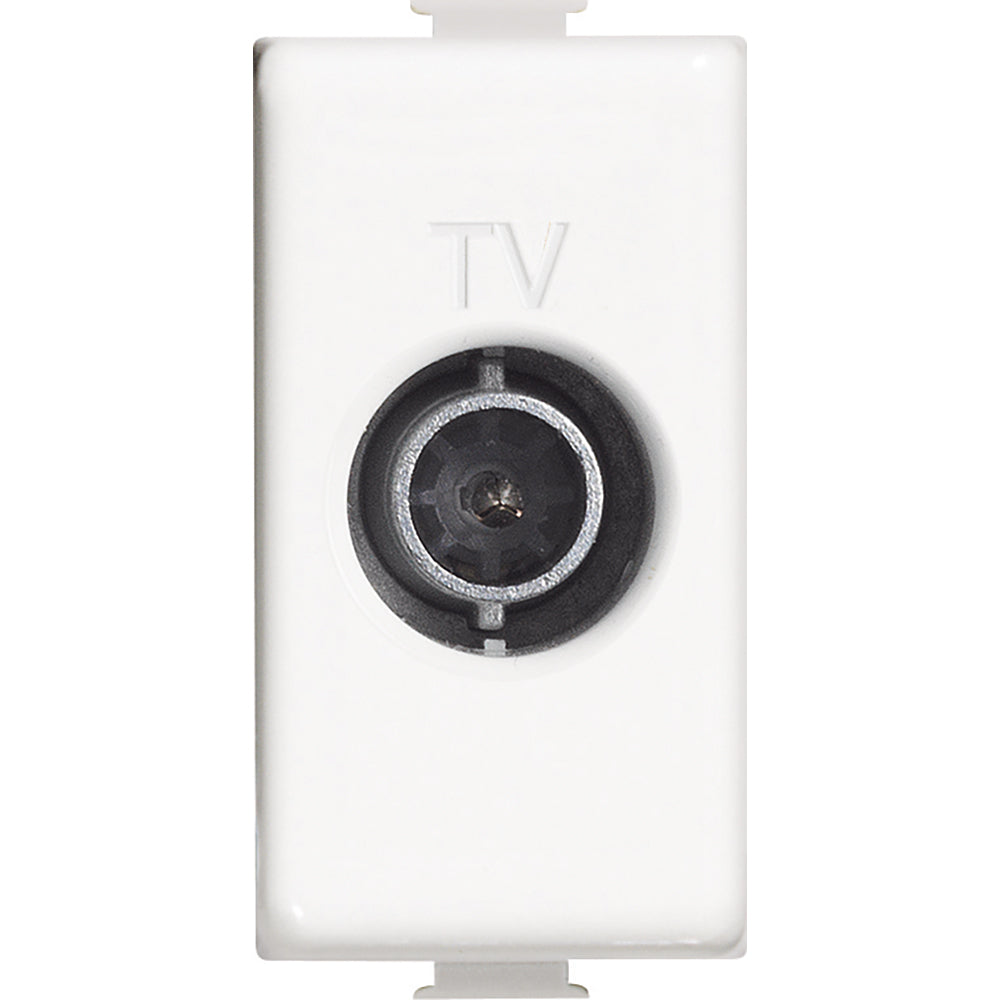 Matix Presa TV passante 14dB 1M bianco AM5202P14