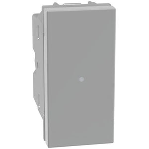 Interruttore assiale Bticino MatixGO 1P 10AX 1 modulo grigio