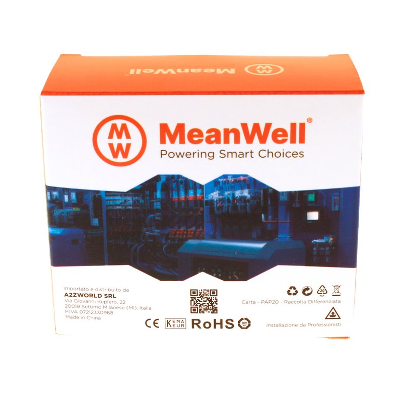 MeanWell Contattore Modulare AC 4P 2M 2NO+2NC 25A AC 230V IP20 IEC61095 / IEC60947-4-1