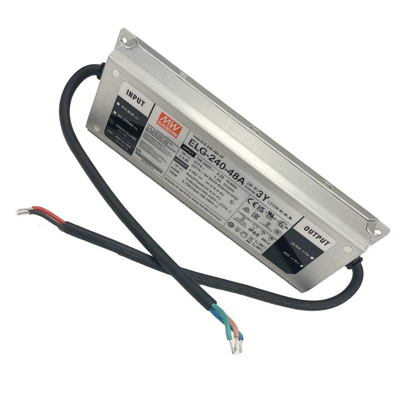 MeanWell ELG-240-48A-3Y Alimentatore IP67 200W 48V 5A Input 220V e 110V