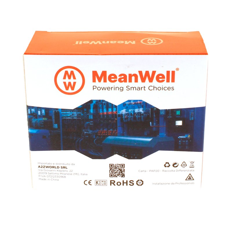 MeanWell MCB Interruttore Magnetotermico Automatico Curva C 2P 2M 6000A  C25A AC 400V IP20 IEC60898-1