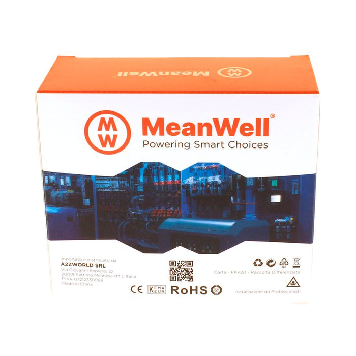 MeanWell MCB Interruttore Magnetotermico Automatico Curva C 2P 2M 10000A C16A AC 400V IP20 IEC60898-1