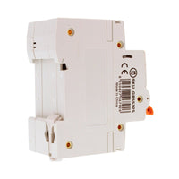 MeanWell RCBO Interruttore Magnetotermico Differenziale Tipo AC Curva C 1P+N 2M 6000A 30mA C25A AC 230V IP20 IEC61009-1