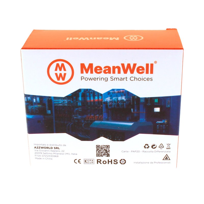 MeanWell RCCB Interruttore Differenziale Puro Tipo A 1P+N 2M 10000A 300mA 25A AC 230V IP20 IEC61008-1