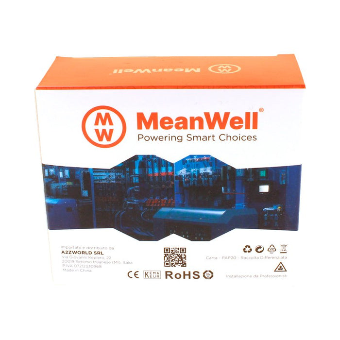 MeanWell RCCB Interruttore Differenziale Puro Tipo AC 1P+N 2M 10000A 30mA 25A AC 230V IP20 IEC61008-1