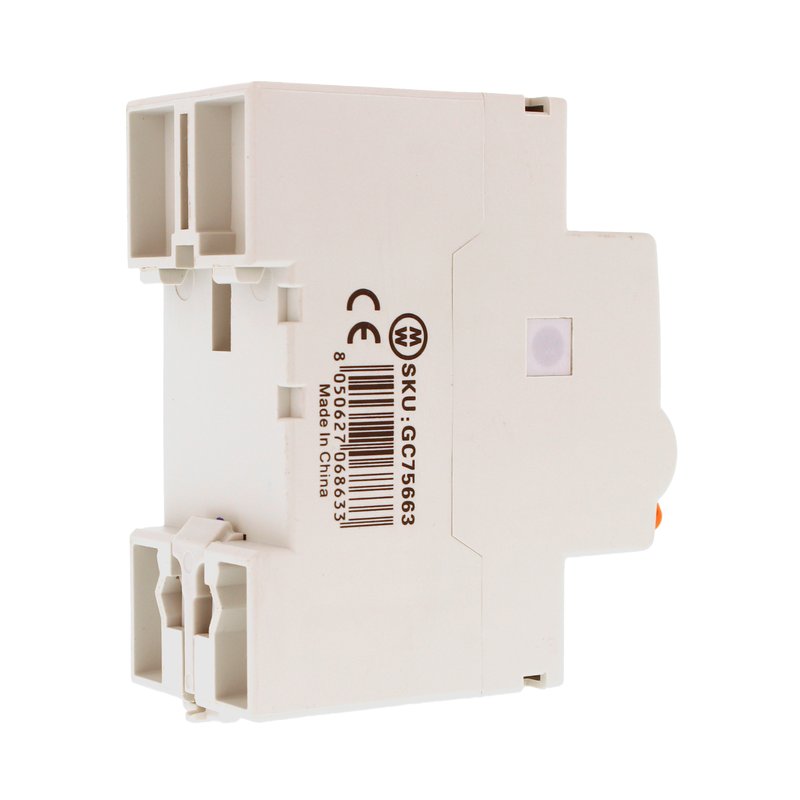 MeanWell RCCB Interruttore Differenziale Puro Tipo AC 1P+N 2M 6000A 300mA 63A AC 230V IP20 IEC61008-1