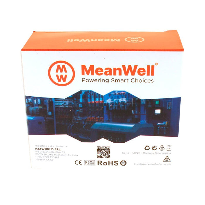 MeanWell RCCB Interruttore Differenziale Puro Tipo AC 1P+N 2M 6000A 300mA 63A AC 230V IP20 IEC61008-1