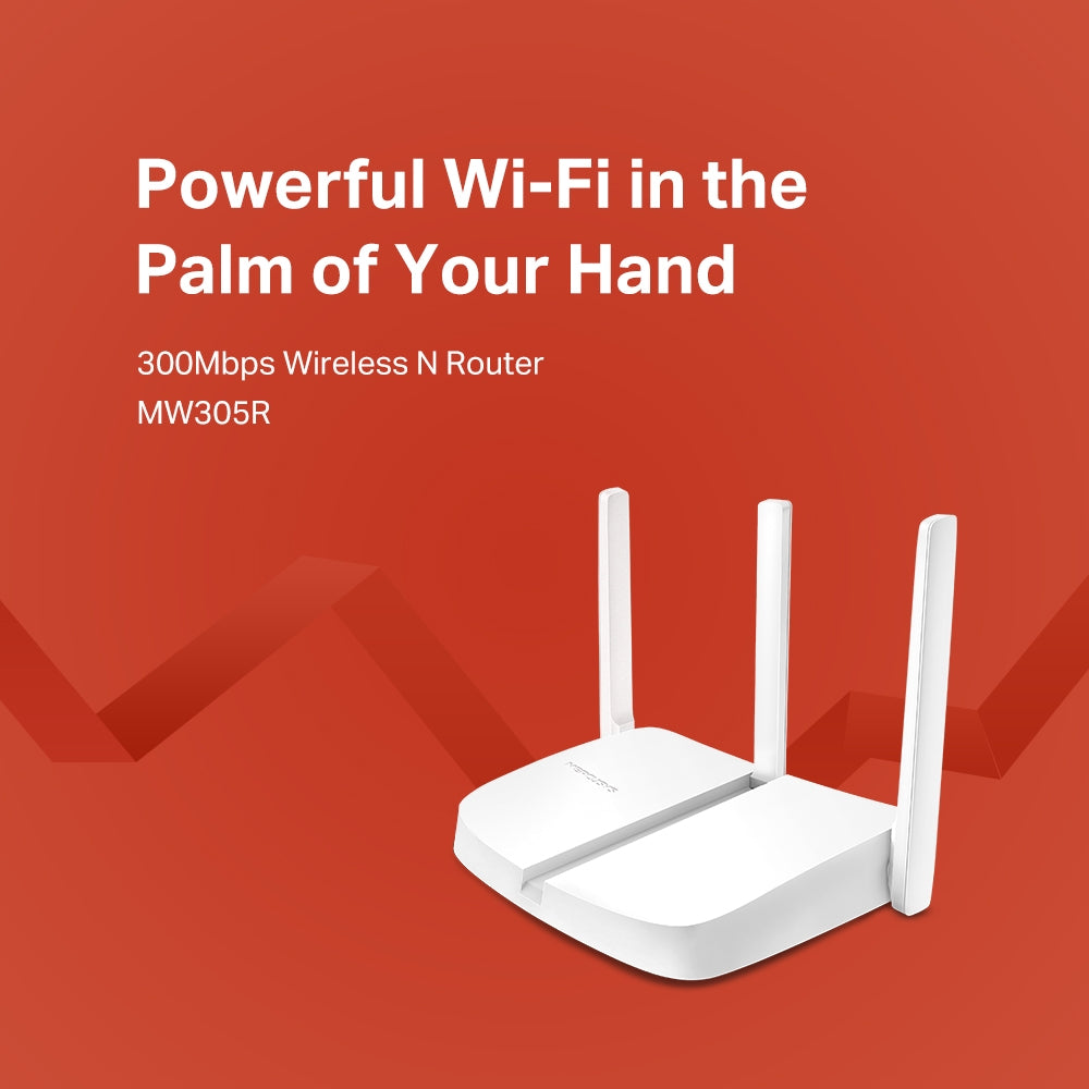 Mercusys MW305R Router Wireless N 300Mbps