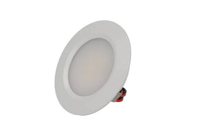 Mini Faretto Led Da Incasso Carcassa Bianca Rotondo 3W AC/DC 12V DC 24V Bianco Freddo Foro 50mm