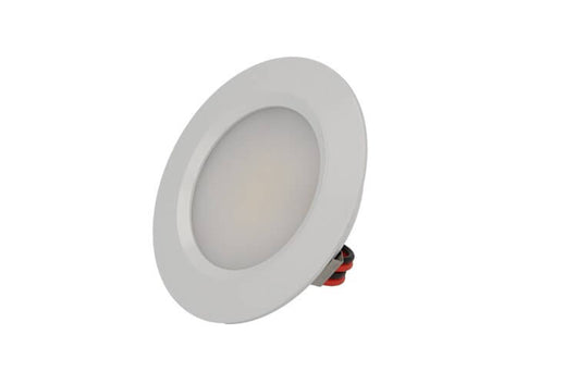 Mini Faretto Led Da Incasso Carcassa Bianca Rotondo 3W AC/DC 12V DC 24V Bianco Freddo Foro 50mm