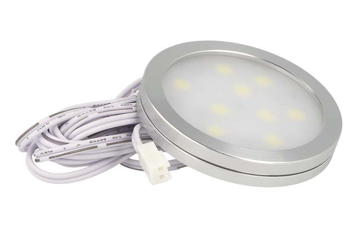 Mini Plafoniera Faretto Led Super Slim 2W 12V Bianco Caldo