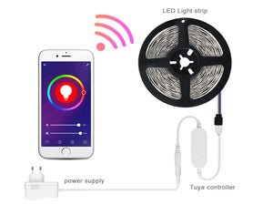 Mini ZigBee Controller 12V 24V 4 Canali Per Striscia Led RGBW APP Tuya HUE Compatibile Con Alexa Google Home