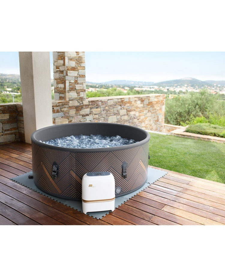 Minipiscina SPA idromassaggio gonfiabile da esterno o interno 173cm accessoriata Sicorage Uldea