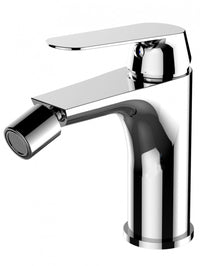 Miscelatore alto monocomando lavabo e bidet, scarico click-clack, cromo Keller Taps Sky