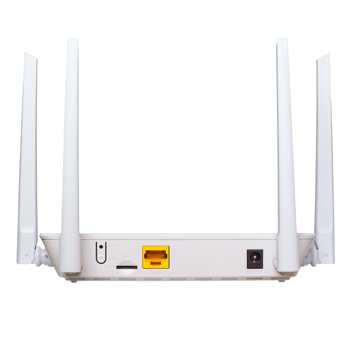 Modem Router 4G con Sim Cat4 150Mbps Download 50Mbps Upload