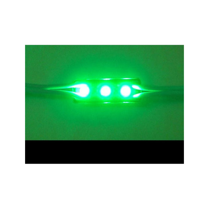 Modulo Mattone LED 3 SMD Verde Per Personalizzare Insegna a Led