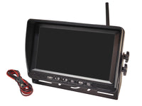 Monitor Wireless Ricevitore Professionale DVR Registratore 4 Canali 12V 24V Per Camion Tir 7 Pollici