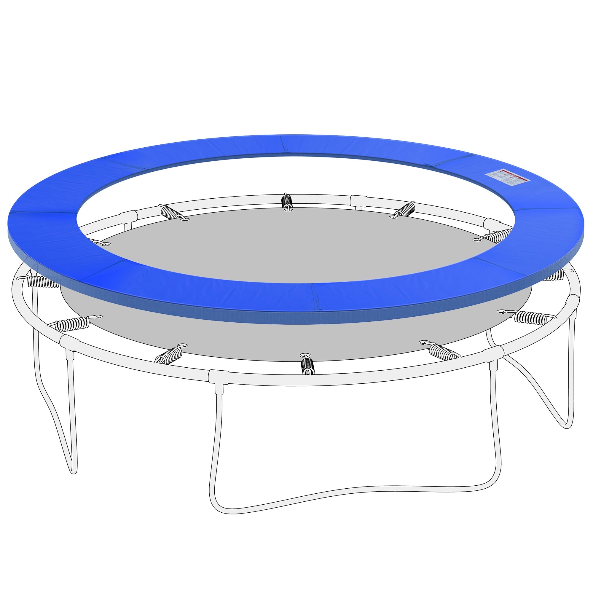 Bordo di protezione per trampolino Ø305 cm  Blu