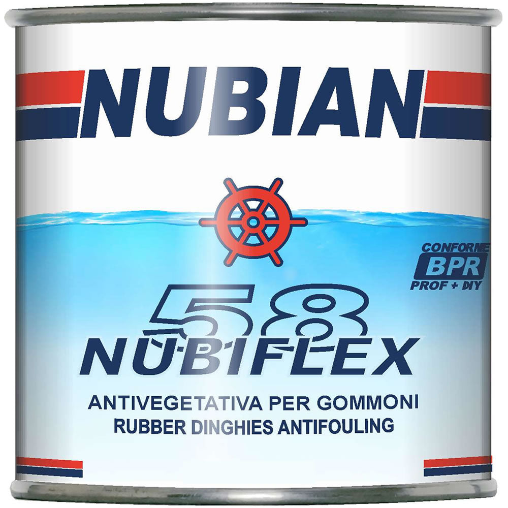 Nubiflex 58 antivegetativa elastica per gommoni bianca nubian 750 ml