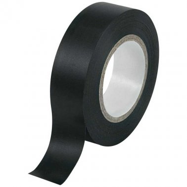 NASTRO ISOLANTE NERO PVC <br />0,15mm X 19mm X 25M