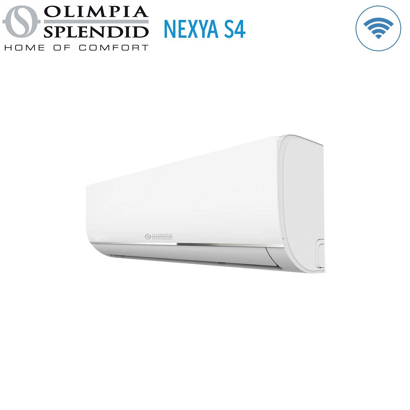 Climatizzatore Condizionatore Olimpia Splendid Dual Split Inverter serie NEXYA S4 12+12 con OS-CEMYH28EI R-32 Wi-Fi Integrato 12000+12000