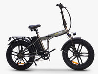 Fat-Bike Bicicletta Elettrica Pieghevole 36V a Pedalata Assistita 20” 250W SkyJet NitroPro Grigia