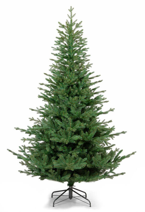 Albero di Natale Artificiale 240 cm 1546 Rami Verde