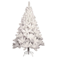 Albero di Natale Bianco 120 cm con 144 Rami e Montaggio a Gancio