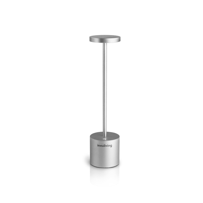 Lampada Led Da Tavolo Silver Innoliving INN-094S