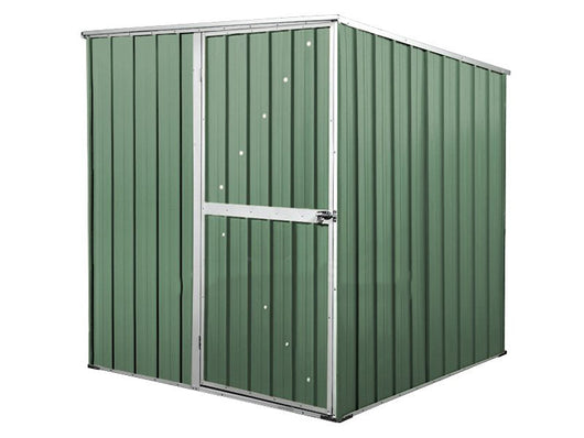 Casetta Box da Giardino in Lamiera di Acciaio Porta Utensili 175x185x192 cm Enaudi Verde