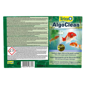 Antialghe tetra pond algo clean 300 ml laghetto cascate e corsi d'acqua