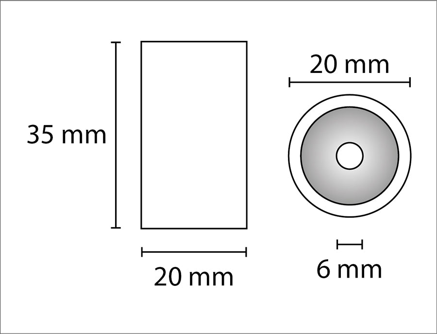 Ugelli MAX in ceramica per sabbiatrice professionale, diametro foro ø 6 mm 4 pz. NZL6-SBT MAX