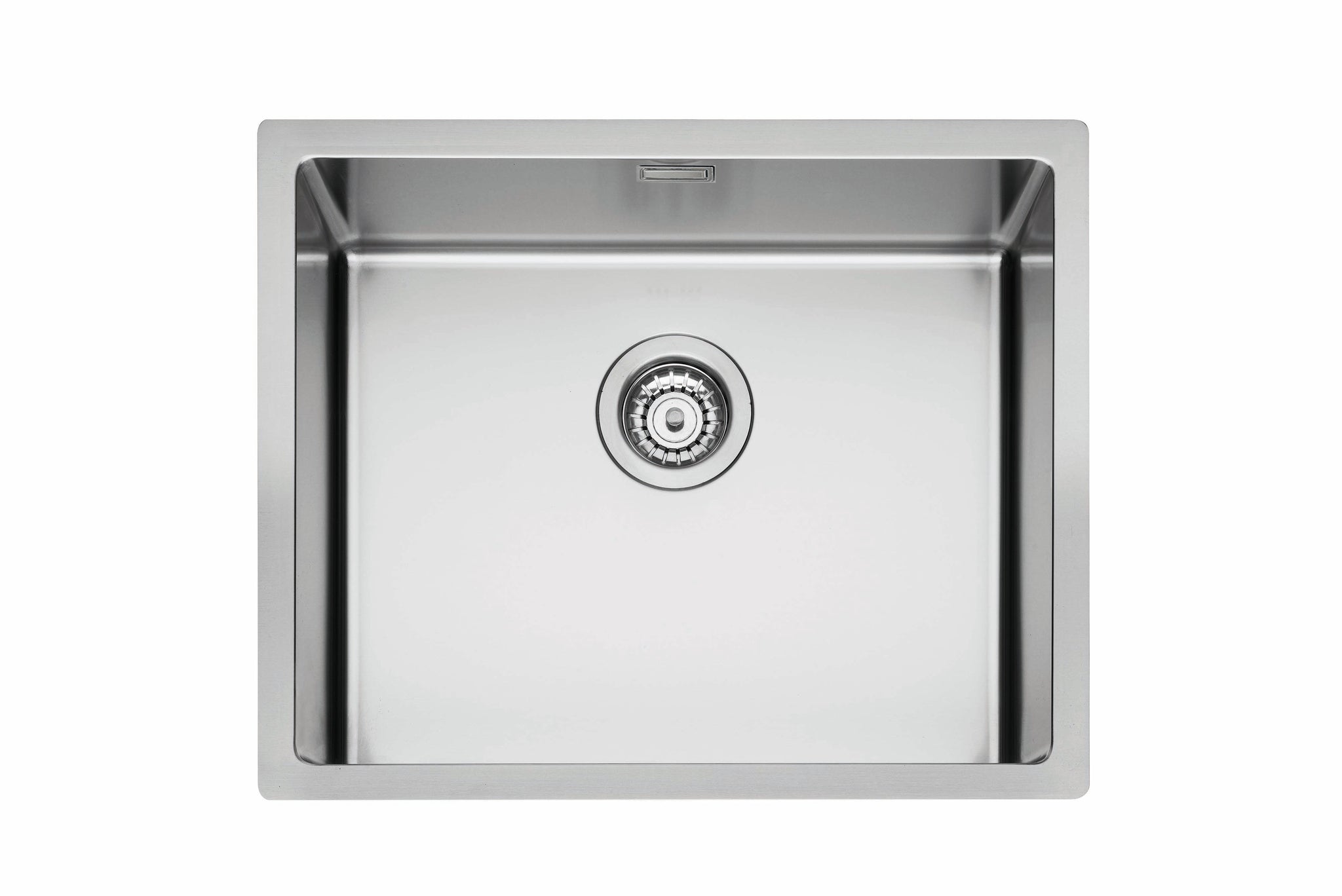 Lavello EVHOC serie LUMIUM S 54X44 cm vasca unica sopratop acciaio inox AISI 304 18/10