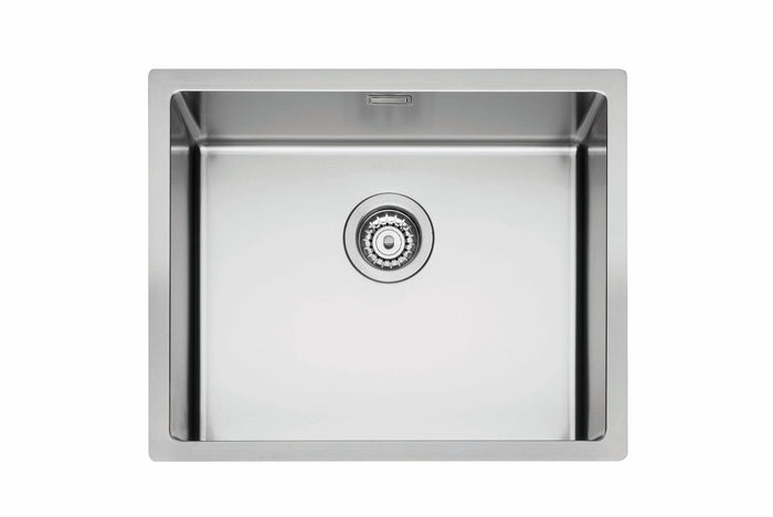 Lavello EVHOC serie LUMIUM S 54X44 cm vasca unica sopratop acciaio inox AISI 304 18/10