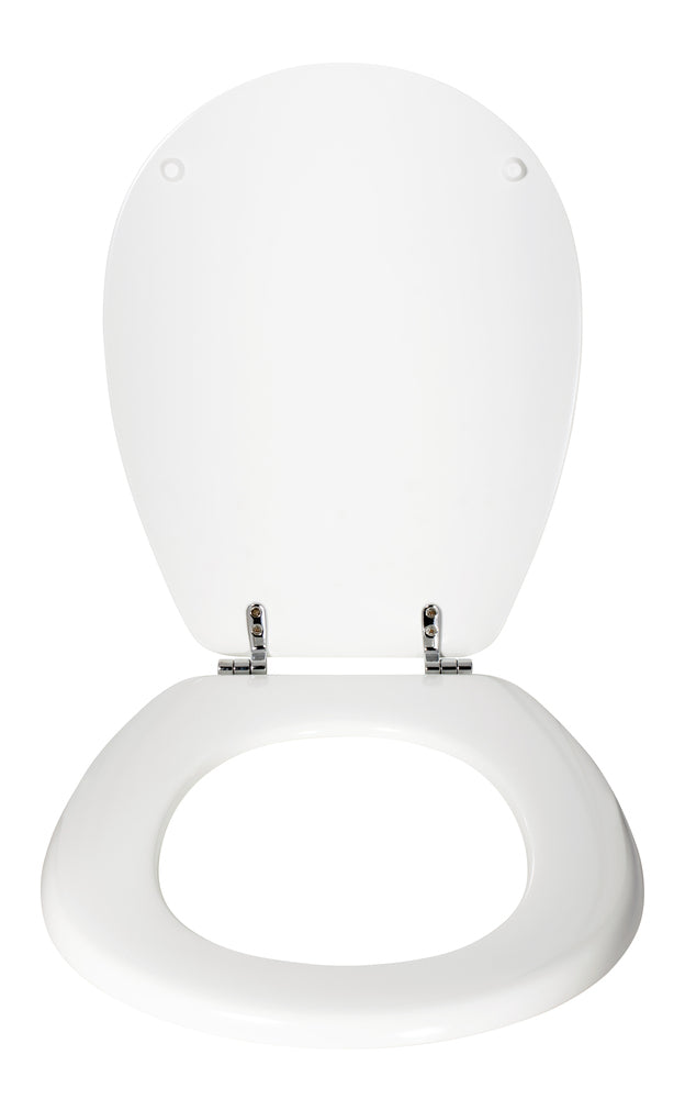 Sedile per WC modello PIEMONTE - Misure 37x43,6 cm.