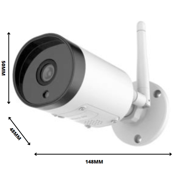 Telecamera ip/wi-fi esterno proxe 2 megapixel